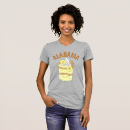 Alabama Southern Banana Pudding Dessert Foodie AL Tee Shirt