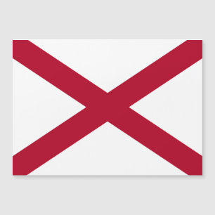 Alabama: St Andrew kors röda kors flagga