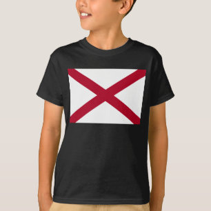 Alabama: St Andrew kors röda korsflaggan T Shirt