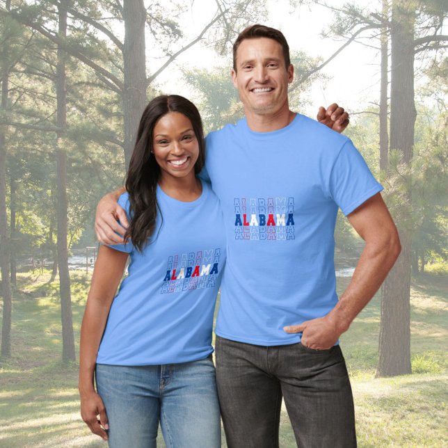 Alabama Stacks Ord Art T Shirt (Skapare uppladdad)