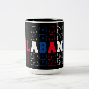 Alabama Stacks Ord Art Två-Tonad Mugg
