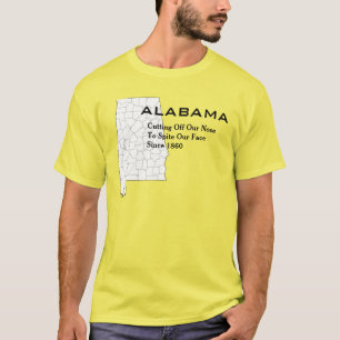 Alabama:  Stängning av våra näsor för att spot T Shirt