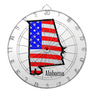 Alabama Stars och stripes Darttavla