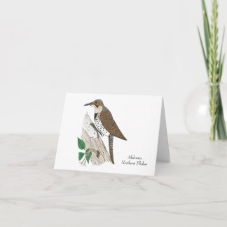 Alabama State Bird: Northern Flicker Tack Kort