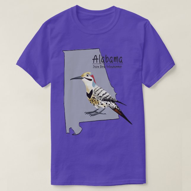 Alabama State Bird TShirt T Shirt (Design framsida)