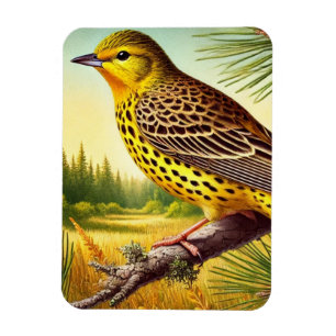 Alabama State Bird Yellowhammer Magnet