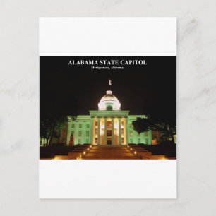 ALABAMA STATE HUVUDSTAD VYKORT