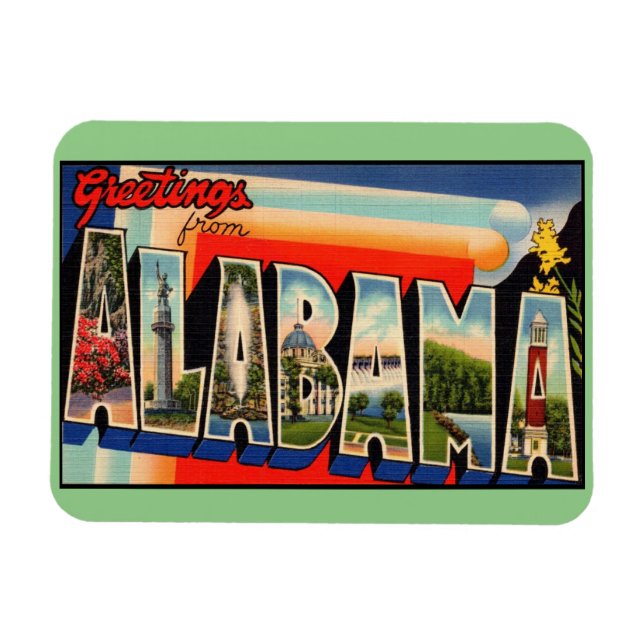 Alabama State Magnet (Horisontell)
