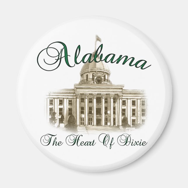 Alabama State Magnet (Framsidan)