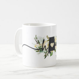 Alabama State-Personlig din hemstad Rustic Kaffemugg