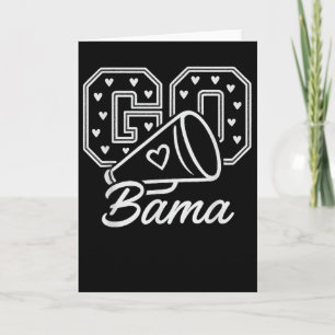 Alabama State Vintage Älskare Män Kvinnor & Ba Kort