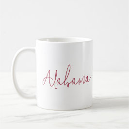 Alabama Statens Resa Souvenir Gåva Kaffemugg