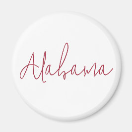 Alabama Statens Resa Souvenir Gåva Magnet