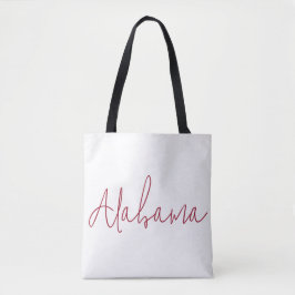 Alabama Statens Resa Souvenir Gåva Tygkasse