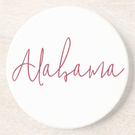 Alabama Statens Resa Souvenir Gåva Underlägg