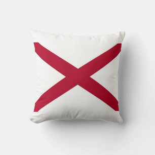 Alabama Statlig flagga American MoJo Pillow Kudde