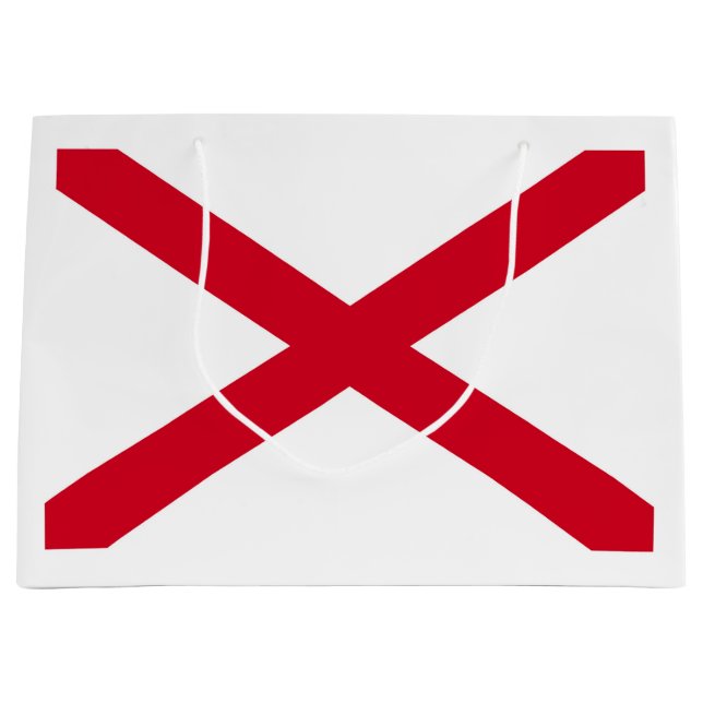 Alabama Statlig flagga Design (Framsidan)