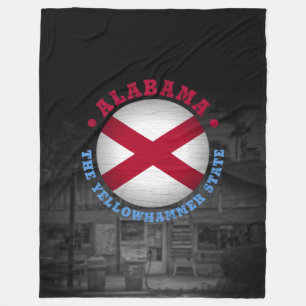 ALABAMA STATLIG FLAGGA FLEECEFILT