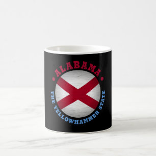 ALABAMA STATLIG FLAGGA KAFFEMUGG