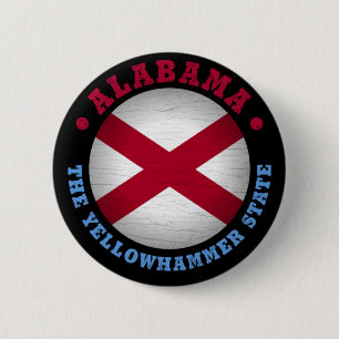 ALABAMA STATLIG FLAGGA KNAPP