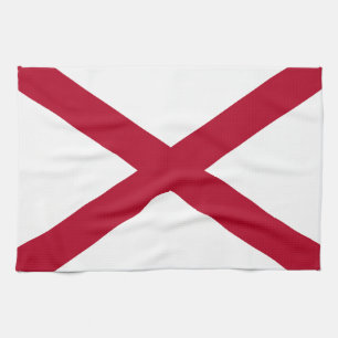 Alabama Statlig flagga Kökshandduk