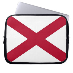 Alabama Statlig flagga Laptop sleeve