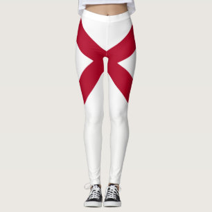 Alabama Statlig flagga Leggings