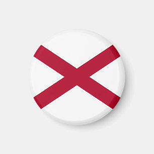 Alabama Statlig flagga Magnet