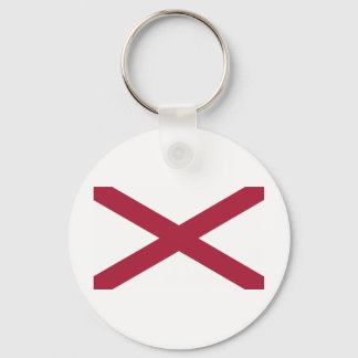 Alabama Statlig flagga Nyckelring