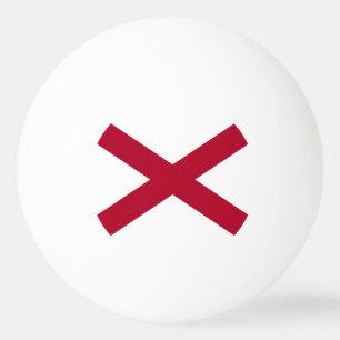 Alabama Statlig flagga Pingisboll