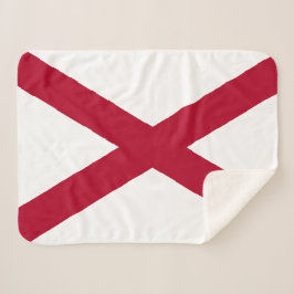 Alabama Statlig flagga Print Patriotic