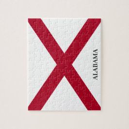 ALABAMA STATLIG FLAGGA PUSSEL