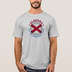 ALABAMA STATLIG FLAGGA T-Shirt