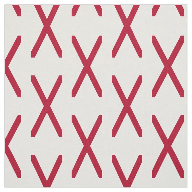 Alabama Statlig flagga Tyg (Provkarta)