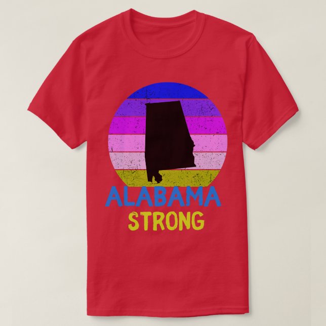 Alabama Strong T Shirt (Design framsida)