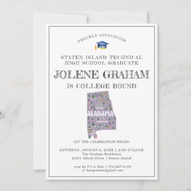 Alabama | Studentfest för sammanslagning av kolleg (Framsida)