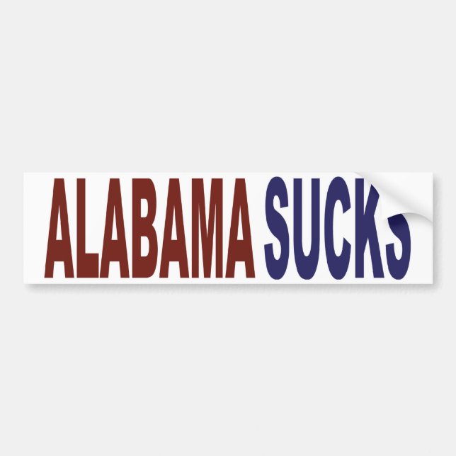 Alabama suger bildekal (Framsidan)