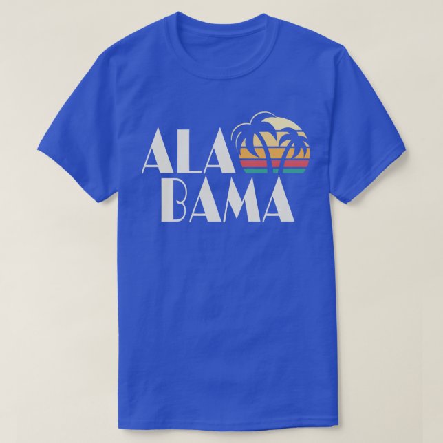 Alabama Sunset T Shirt (Design framsida)