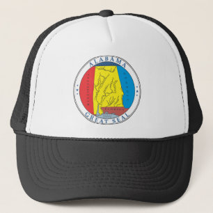 Alabama-tecken Truckerkeps