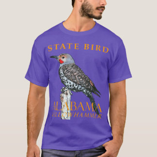 Alabama Territory Bird The Common Flicker Oversize T Shirt