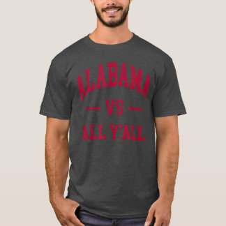 Alabama Throwback Design Klassiker T Shirt