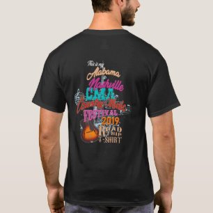 Alabama till T-tröja för Nashville CMA T Shirt