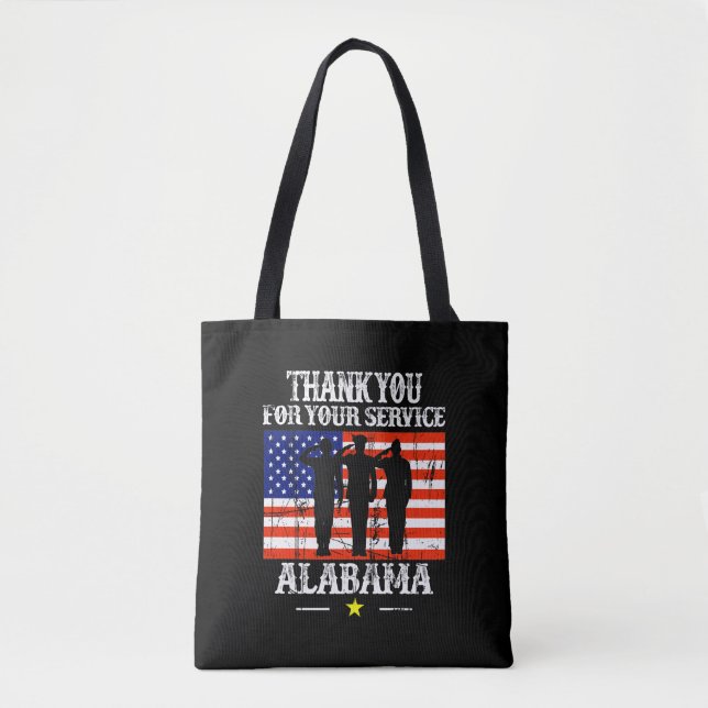 Alabama Tote Bag Tygkasse (Framsida)