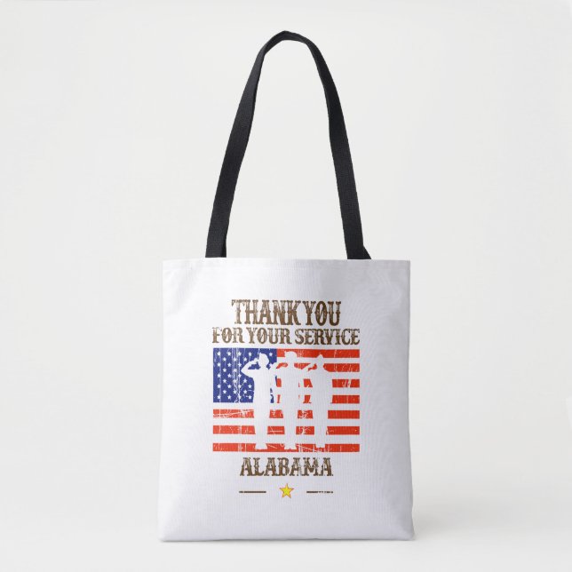 Alabama Tote bags Tygkasse (Framsida)