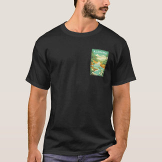 Alabama Travel Poster T Shirt