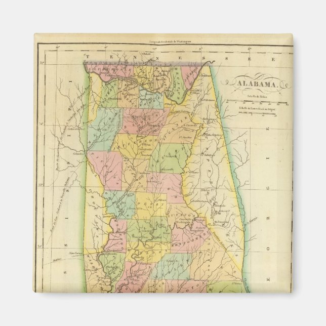 Alabama US Magnet (Framsidan)