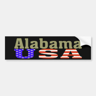 Alabama USA! Bildekal