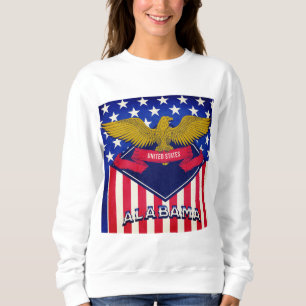 Alabama USA flagga T Shirt