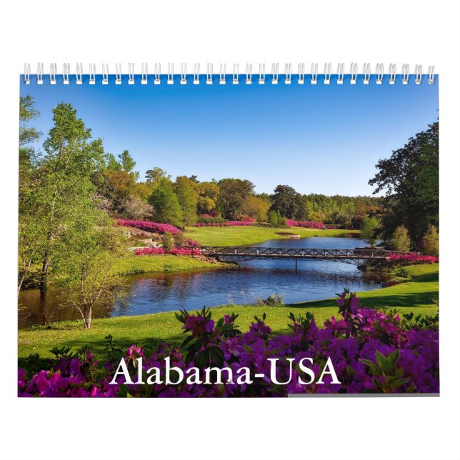Alabama-USA-kalender Kalender (Omslag)