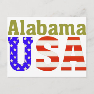 Alabama USA! Vykort